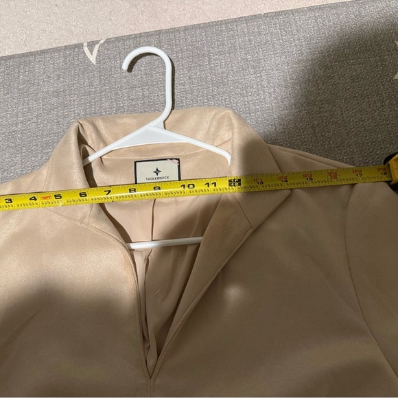 Tuckernuck Cream Dress with Modern Silhouette - Picture 5 of 7